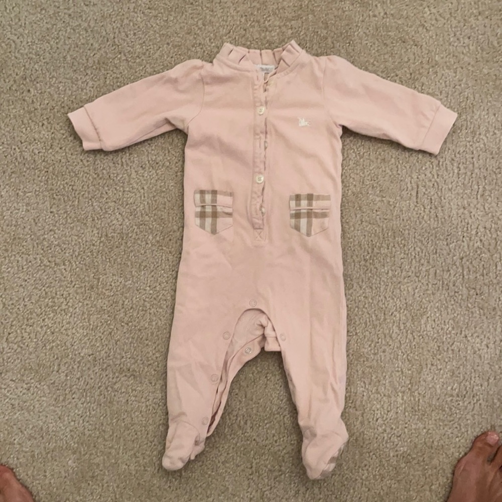 Authentic Burberry size 6 months. Gently used couple times